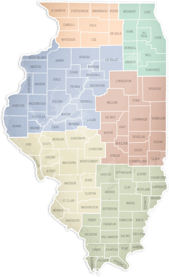 Illinois Regional Map