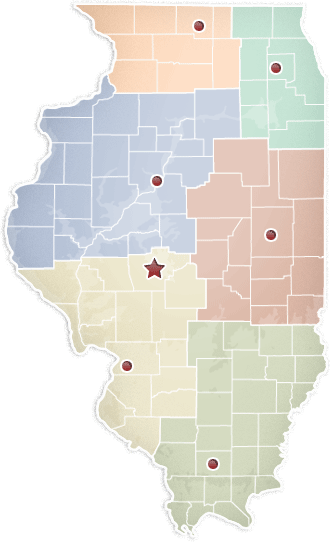 Illinois Regional Map