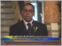 Video: Doctor Arnold at Black History Month Event