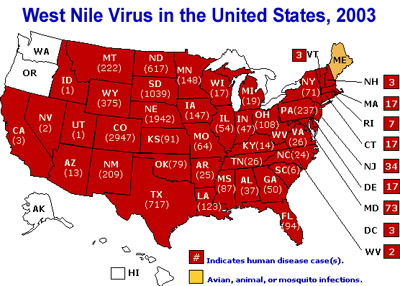 CDC WNV Map 1