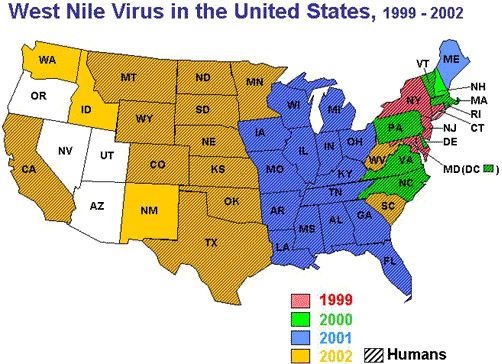 CDC WNV Map 2
