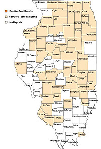 West Nile Map
