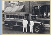 A mobile laboratory used to test samples of milk for sanitary quality.