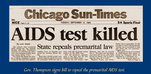 Illinois AIDS marriage test repealed
