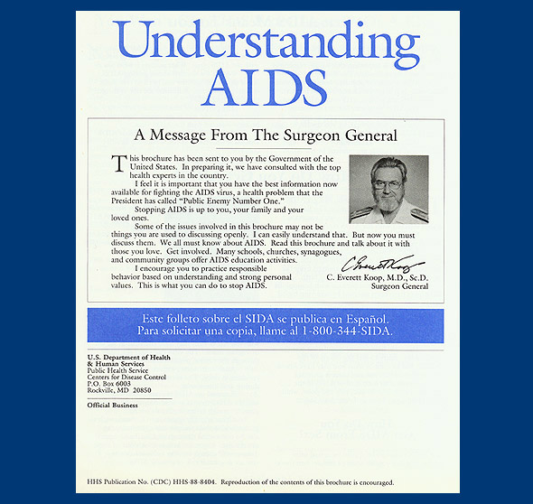"Understanding AIDS" brochure