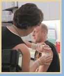 Smallpox Vaccine Administered in Illinois